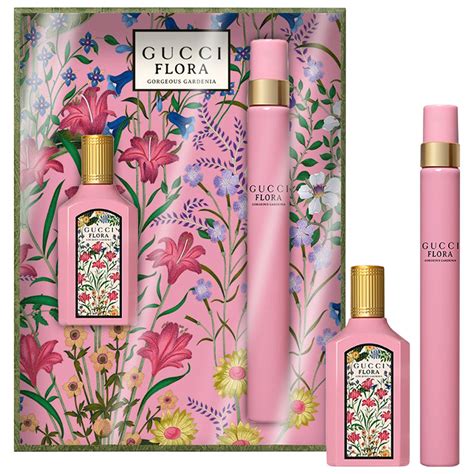 gucci flora garden miniature perfume gift set for women 4x5ml|gucci gorgeous gardenia gift set.